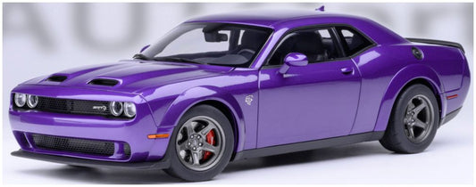 Available To Order – Dodge Challenger SRT Super Stock 2023 Plum Crazy/Purple 1:18 (AUT 71768)