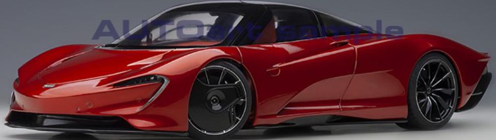 Available to Order – McLaren Speedtail Volcano Red 1:18 (AUT 76087)