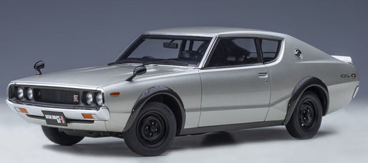 Available to Order – Nissan Skyline 2000GT-R KPGC110 Silver 1:18 (AUT 77471)