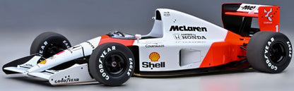 Available To Order – McLaren Honda MP4/6 1991 A.Senna #1 Japanese GP w/McLaren Logo 1:18 (AUT 89140)