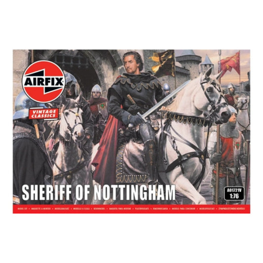Available To Order – AX01721V - 1:76 Sheriff Of Nottingham (plastic Kit) AIRFIX Model (AX01721V)