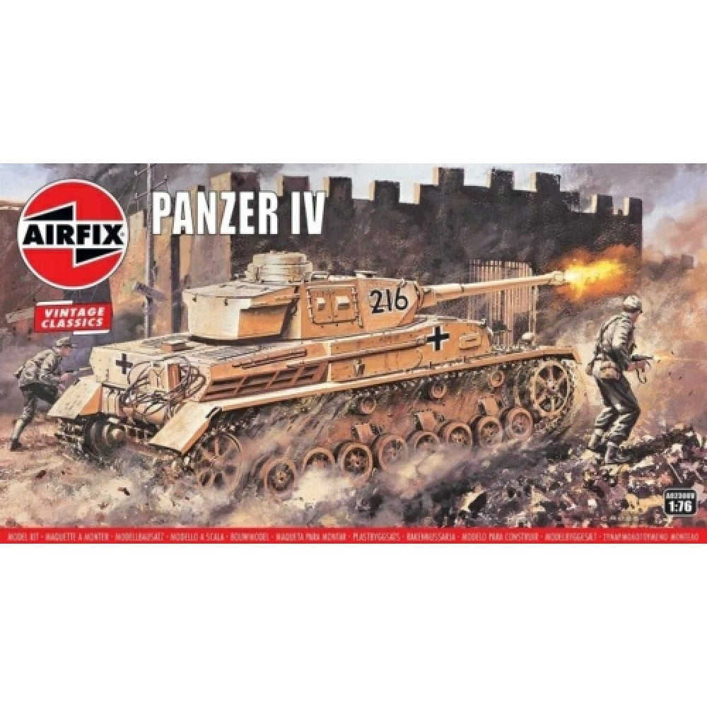 Available to Order – Panzer Iv (Plastic Kit) 1:76 Airfix Model (AX02308V)