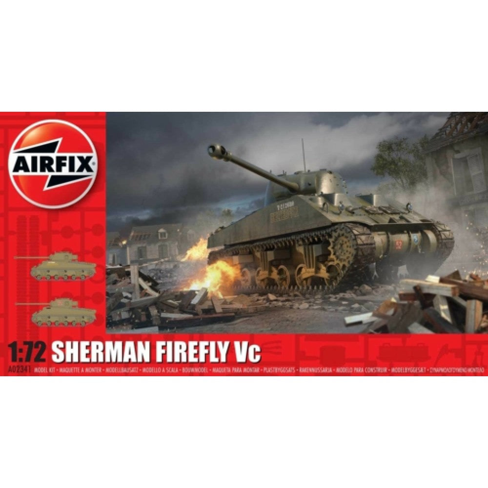 Available to Order – Sherman Firefly (Plastic Kit) 1:72 Airfix Model (AX02341)