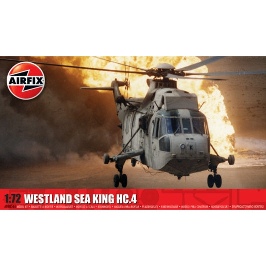 THIS ITEM IS AVAILABLE TO ORDER FROM OUR SUPPLIER - 1:72 AIRFIX AX04056A WESTLAND SEA KING HC.4 (PLASTIC KIT)
