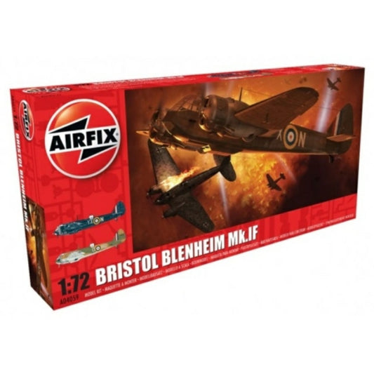THIS ITEM IS AVAILABLE TO ORDER FROM OUR SUPPLIER - 1:72 AIRFIX AX04059 BRISTOL BLENHEIM MK.IF (PLASTIC KIT)