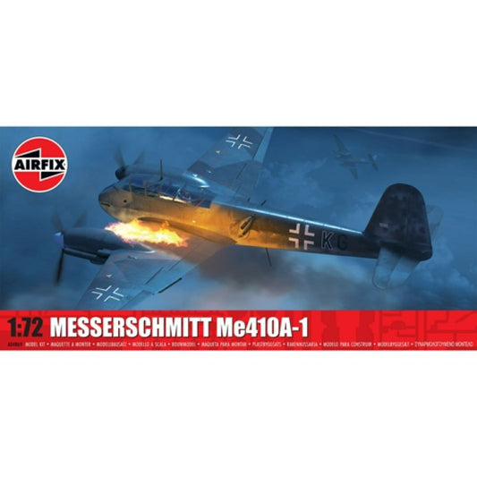 THIS ITEM IS AVAILABLE TO ORDER FROM OUR SUPPLIER - 1:72 AIRFIX AX04069 MESSERSCHMITT ME410A-1 (PLASTIC KIT)
