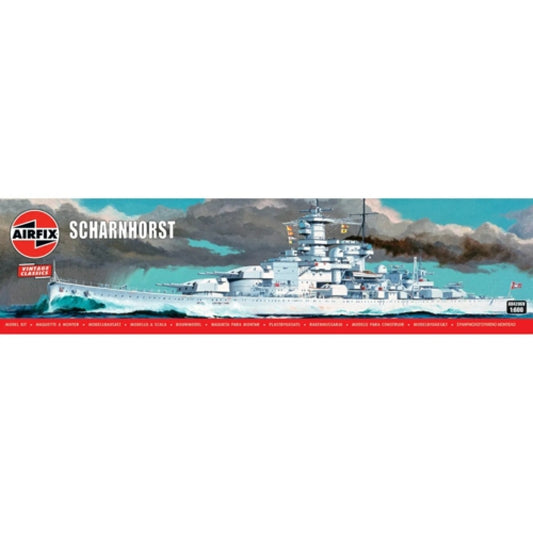 Available To Order – AX04206V - 1:600 SCHARNHORST (PLASTIC KIT) AIRFIX Model (AX04206V)