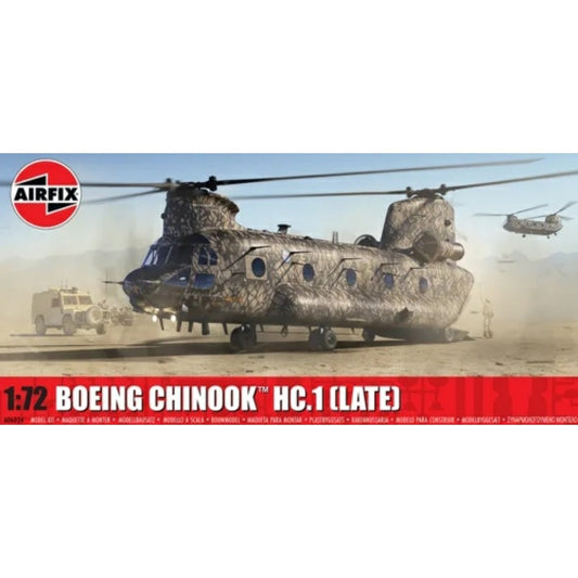 THIS ITEM IS AVAILABLE TO ORDER FROM OUR SUPPLIER - 1:72 AIRFIX AX06024 BOEING CHINOOK HC.1 (LATE) (PLASTIC KIT)