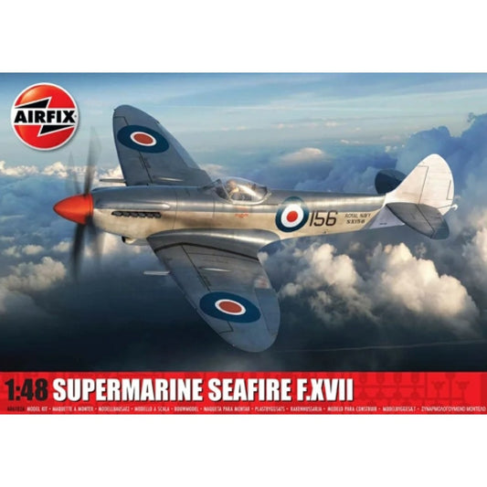 THIS ITEM IS AVAILABLE TO ORDER FROM OUR SUPPLIER - 1:48 AIRFIX AX06102A SUPERMARINE SEAFIRE F.XVII (PLASTIC KIT)