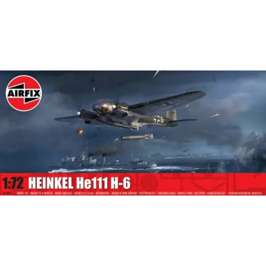THIS ITEM IS AVAILABLE TO ORDER FROM OUR SUPPLIER - 1:72 AIRFIX AX07007C HEINKEL HE111 H-6 (PLASTIC KIT)