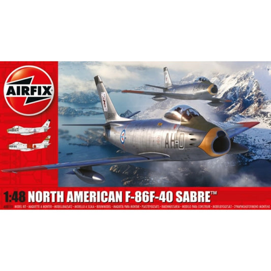 THIS ITEM IS AVAILABLE TO ORDER FROM OUR SUPPLIER - 1:48 AIRFIX AX08110 NORTH AMERICAN F-86F-40 SABRE (PLASTIC KIT)