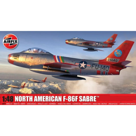 THIS ITEM IS AVAILABLE TO ORDER FROM OUR SUPPLIER - 1:48 AIRFIX AX08111 NORTH AMERICAN F-86F SABRE (PLASTIC KIT)