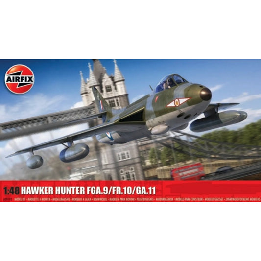 THIS ITEM IS AVAILABLE TO ORDER FROM OUR SUPPLIER - 1:48 AIRFIX AX09192 HAWKER HUNTER FGA.9/FR.10/GA.11 (PLASTIC KIT)