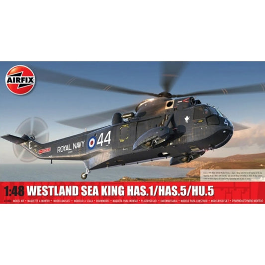 THIS ITEM IS AVAILABLE TO ORDER FROM OUR SUPPLIER - 1:48 AIRFIX AX11006 WESTLAND SEA KING HAS.1/HAS.2/HAS.5/HU.5 (PLASTIC KIT)