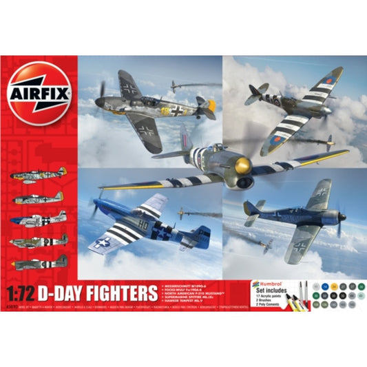 THIS ITEM IS AVAILABLE TO ORDER FROM OUR SUPPLIER - 1:72 AIRFIX AX50192 D-DAY FIGHTERS GIFT SET