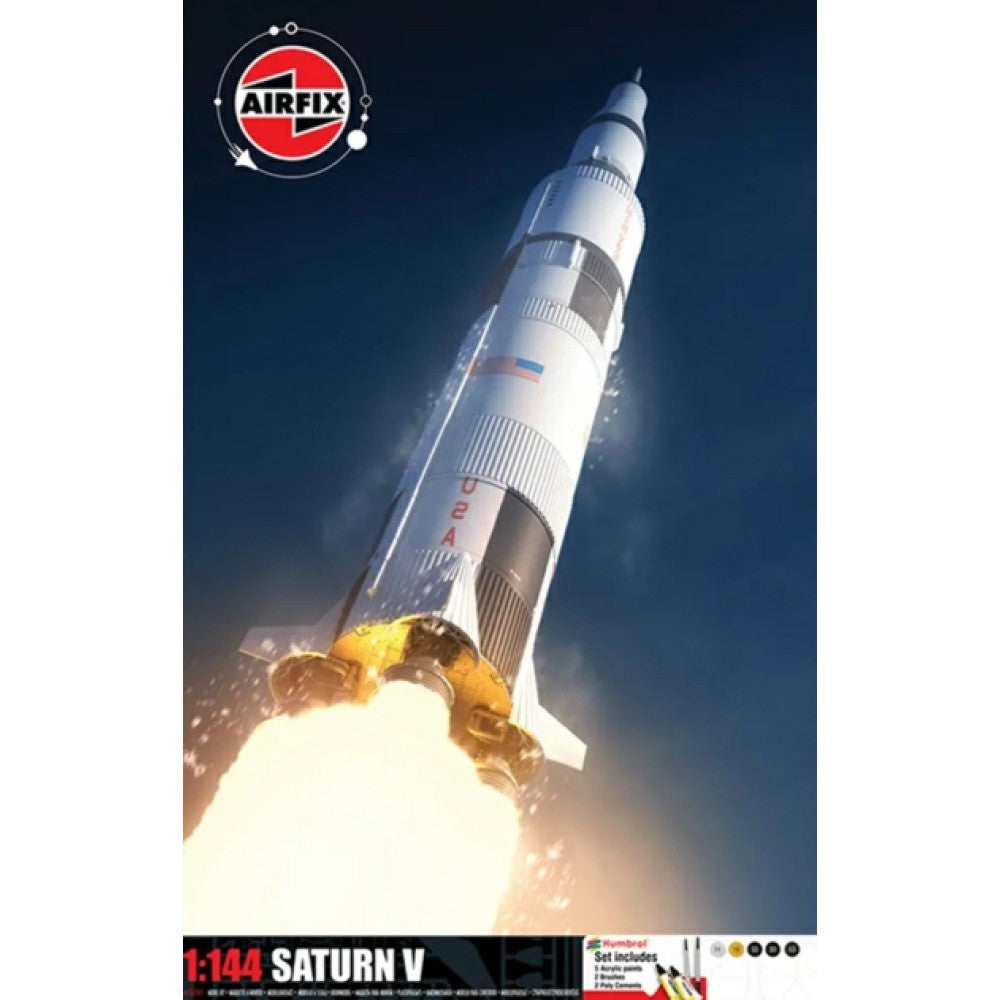 THIS ITEM IS AVAILABLE TO ORDER FROM OUR SUPPLIER - 1:144 AIRFIX AX50201 SATURN V GIFT SET (PLASTIC KIT)