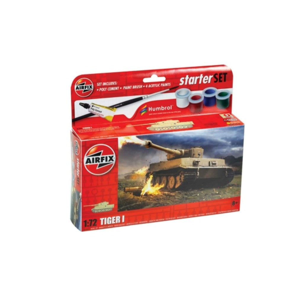 THIS ITEM IS AVAILABLE TO ORDER FROM OUR SUPPLIER - 1:72 AIRFIX AX55004 SMALL BEGINNERS SET TIGER 1 (PLASTIC KIT)