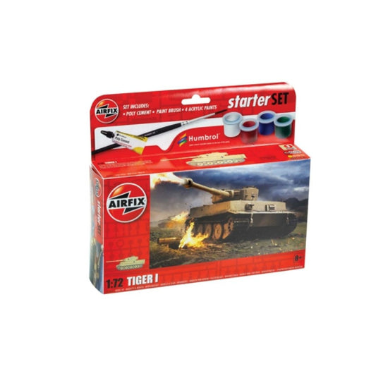 THIS ITEM IS AVAILABLE TO ORDER FROM OUR SUPPLIER - 1:72 AIRFIX AX55004 SMALL BEGINNERS SET TIGER 1 (PLASTIC KIT)
