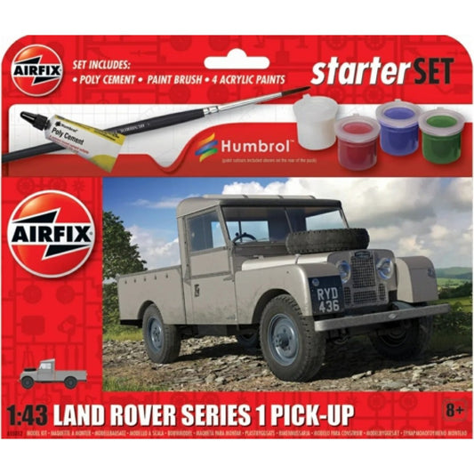 THIS ITEM IS AVAILABLE TO ORDER FROM OUR SUPPLIER - AIRFIX AX55012 SET - 1:43 LAND ROVER SERIES 1 (PLASTIC KIT)