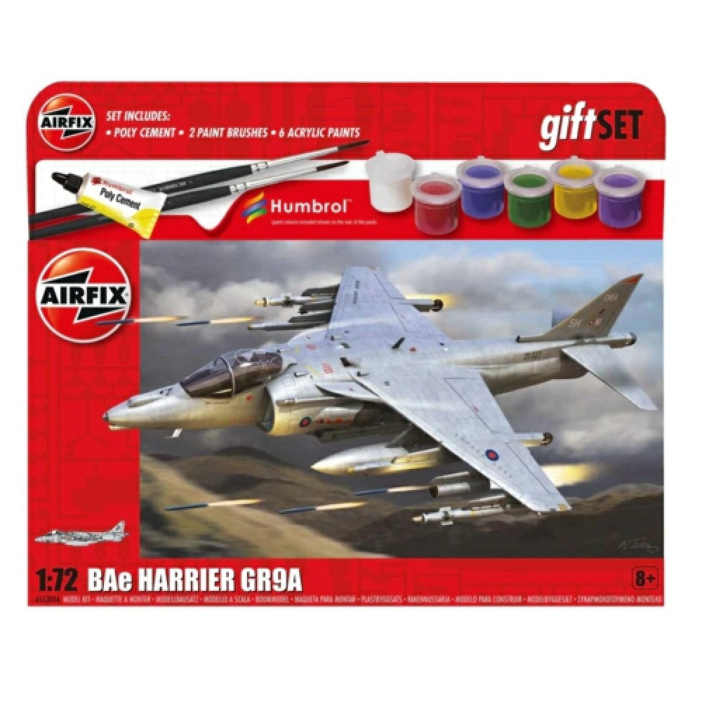 THIS ITEM IS AVAILABLE TO ORDER FROM OUR SUPPLIER - 1:72 AIRFIX AX55300A HANGING GIFT SET - BAE HARRIER GR.9A