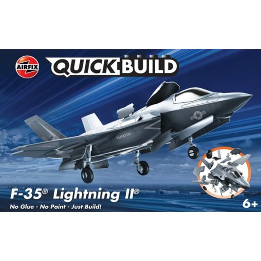Available to Order – Quickbuild F-35B Lightning Ii (Plastic Kit) Airfix Model (AXJ6040)