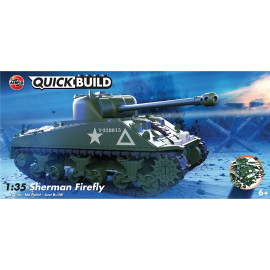 Available to Order – Quickbuild Sherman Firefly Airfix Model (AXJ6042)