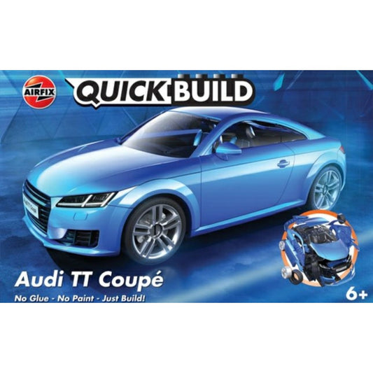 THIS ITEM IS AVAILABLE TO ORDER FROM OUR SUPPLIER - AIRFIX AXJ6054 AUDI TT COUPE - BLUE (PLASTIC KIT)