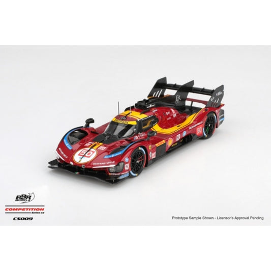 Pre-Order – 1:43 BBR Ferrari 499P No.50 Ferrari AF Corse 2025 WEC Qatar 1812KM Winner (BBRCS009, Stocks Due Dec 2025 / Jan 2026)