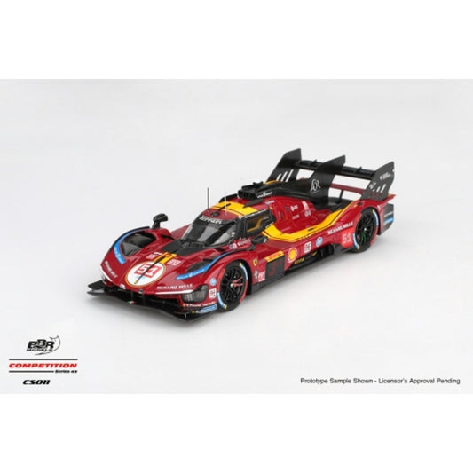 Pre-Order – 1:43 BBR Ferrari 499P No.50 Ferrari AF Corse 2025 WEC Qatar 1812KM 3rd Place (BBRCS011, Stocks Due Dec 2025 / Jan 2026)
