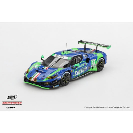 Pre-Order – 1:18 BBR Ferrari 296 GT3 No.47 Cetilar Racing 2025 IMSA Daytona 24 HRS (BBRCS18011 Stocks Due Feb / Mar 2026)