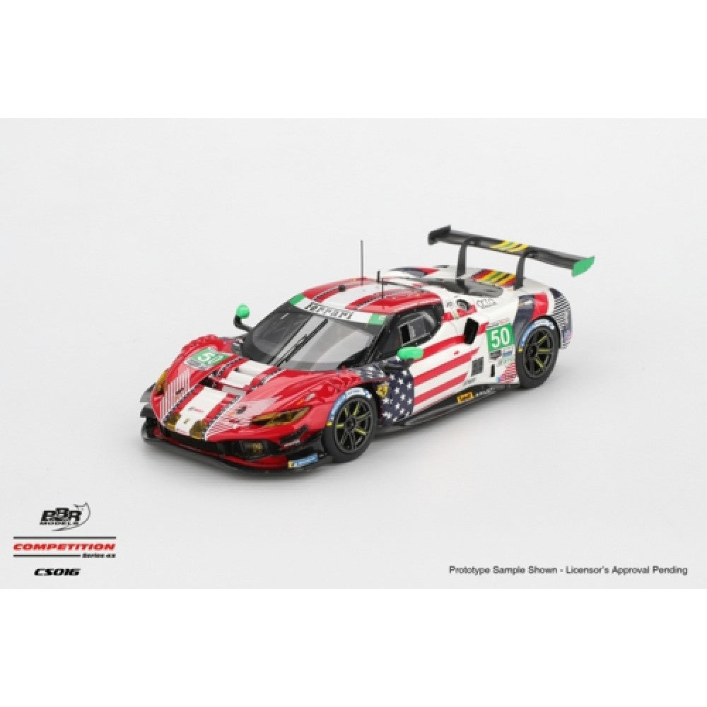 Pre-Order – 1:43 BBR Ferrari 296 GT3 GT3 No.50 AF Corse 2025 IMSA Daytona 24 HRS (BBRCS016, Stocks Due Feb / Mar 2026)