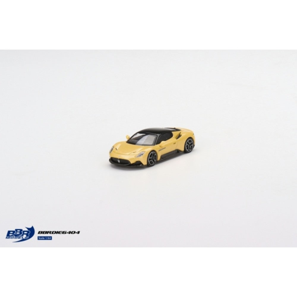 1:64 BBR BBRDIE6404 MASERATI MC20 GIALLO GENIO