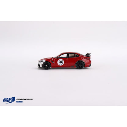 1:64 BBR BBRDIE6412 ALFA ROMEO GIULIA GTAM ROSSO GTA NO.99 CENTRO STILE LIVERY