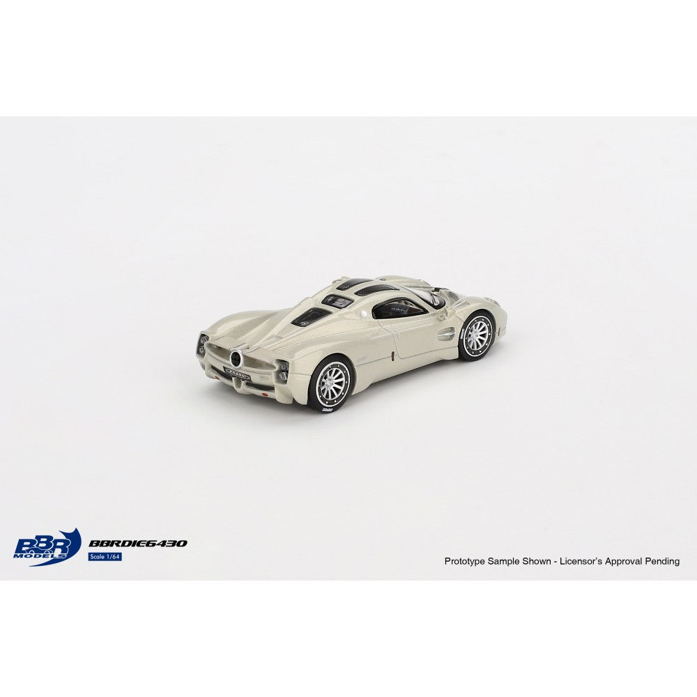 Pagani Utopia Presentation Grigio Rinascimento 1:64 BBR Model Car (BBRDIE6430)