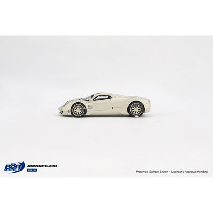 Pagani Utopia Presentation Grigio Rinascimento 1:64 BBR Model Car (BBRDIE6430)
