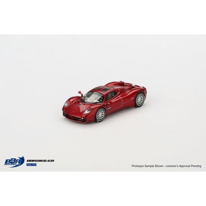 Pagani Utopia Dubai Red 1:64 BBR Model Car (BBRDIE6431)