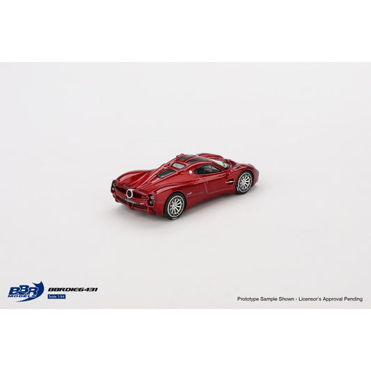 Pagani Utopia Dubai Red 1:64 BBR Model Car (BBRDIE6431)