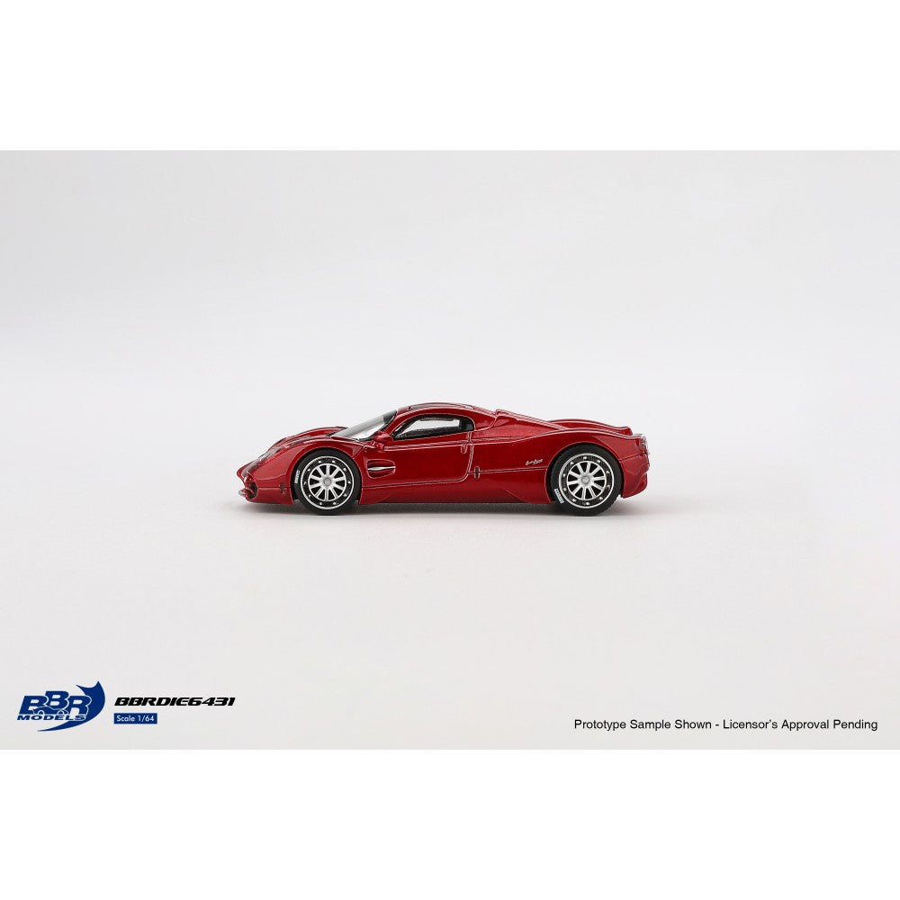Pagani Utopia Dubai Red 1:64 BBR Model Car (BBRDIE6431)