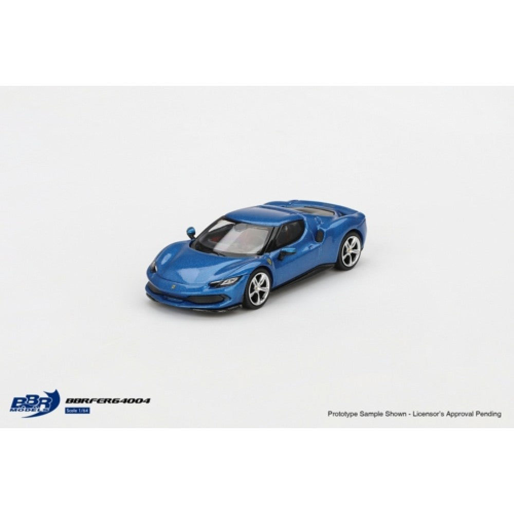 1:64 BBR BBRFER64004 FERRARI 296 GTB BLU CORSA