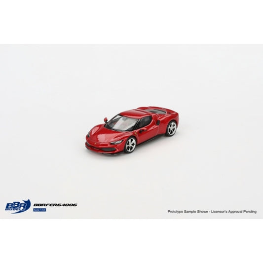 1/64 BBR BBRFER64006 FERRARI 296 GTB ROSSO IMOLA