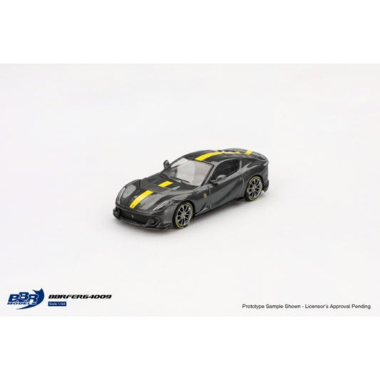 PRE ORDER STOCKS DUE NOVEMBER / DECEMBER 2025 1/64 BBR BBRFER64009 FERRARI 812 COMPETIZIONE GRIGIO COMPETIZIONE