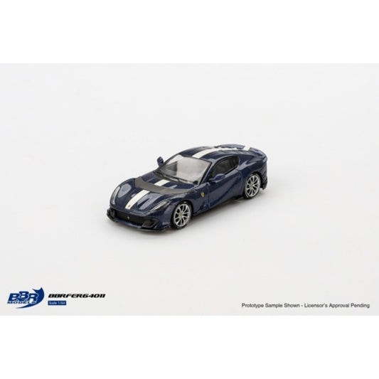 1:64 BBR BBRFER64011 FERRARI 812 COMPETITIZONE BLU TOUR DE FRANCE