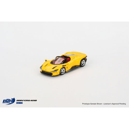 Available to Order – 1:64 BBR Ferrari Daytona SP3 Giallo Modena (BBRFER64018)