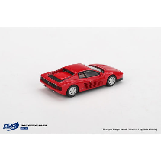 Pre-Order - 1:64 BBR 1987 Ferrari Testarossa Rosso Corsa BBRFER64036 Stocks Due Aug / Sept 2026
