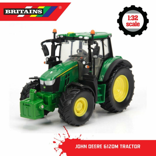 Available To Order – BF43248 - 1:32 John Deere 6120M Tractor BRITAIN FARM Model (BF43248)