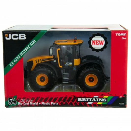 Available to Order – JCB Fastrac 4220 Icon Tractor 1:32 Britain Farm Model (BF43355)
