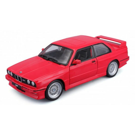 Available To Order – BG21100R - 1:24 BMW M3 (E30) 1988 RED BURAGO Model (BG21100R)