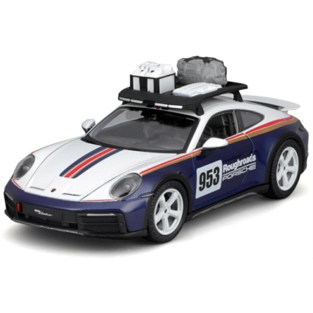 Available To Order – BG28029 - 1:24 PORSCHE 911 NO.953 DAKAR RALLY 2023 BURAGO Model (BG28029)