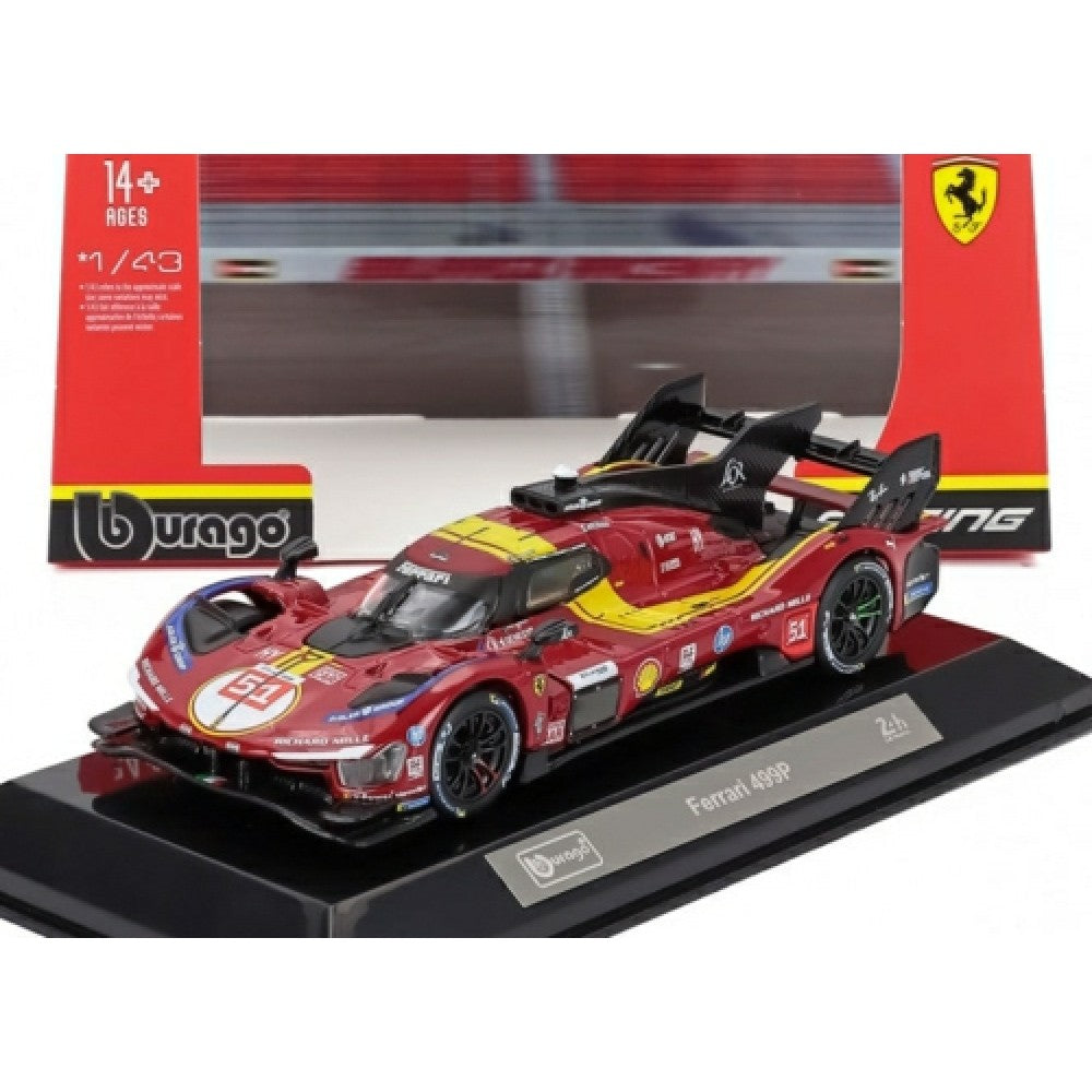 Available To Order – BG36319 - 1:43 FERRARI 499P 3.0L TURBO NO.51 3RD 24H LE MANS 25 GUIDI/CALADO/GIOVINAZZI W/CASE (BG36319)