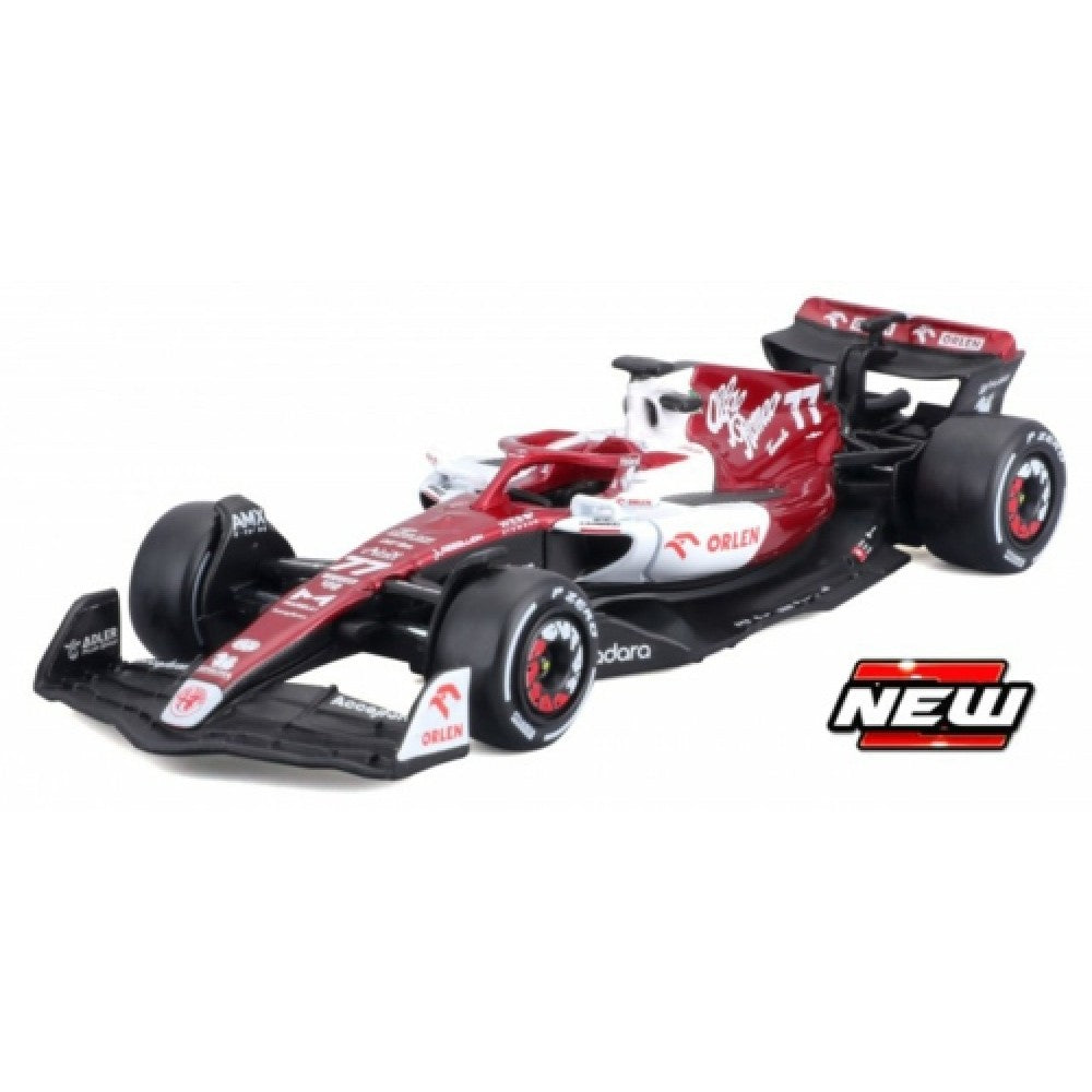 Available To Order – Alfa Romeo Orlen F1 Team C42 No.77 Bottas (one Supplied) 1:43 Burago Model (BG38067B)